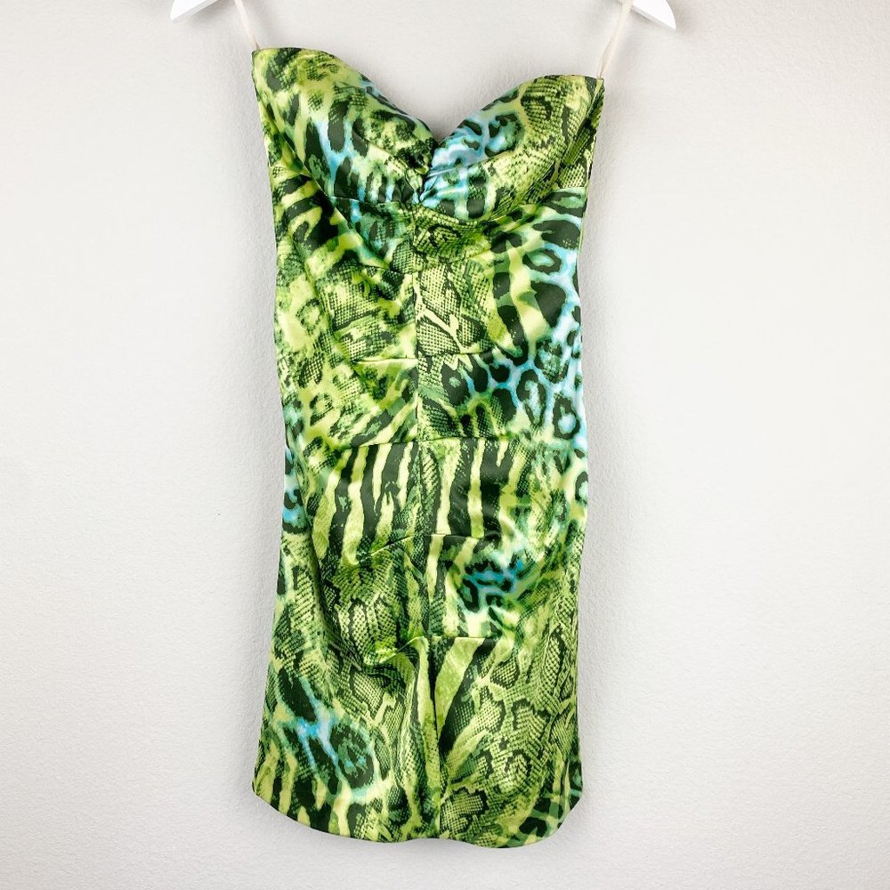 Animal Print Cocktail Dress Homecoming Size 3/4